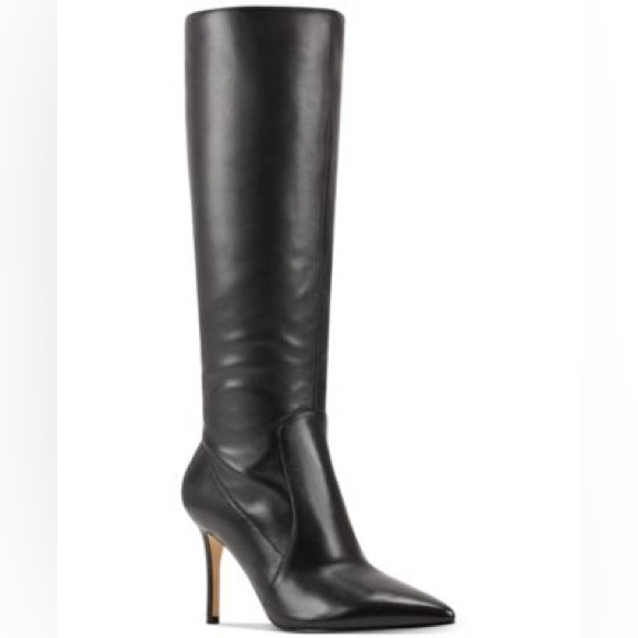 Nine West Fivera Leather Boots 9.5 - Picture 1 of 6